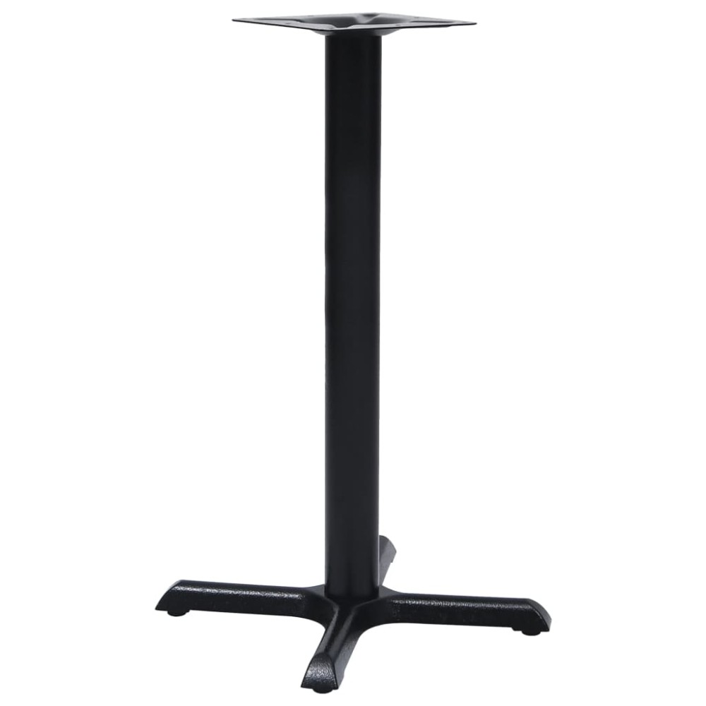 vidaXL Πόδι Τραπεζιού Μπιστρό Μαύρο 56x56x72cm από Χυτοσίδηρο