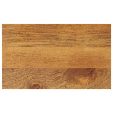 vidaXL Επιφάνεια Τραπεζιού Ορθογώνια 60x30x3,8cm από Μασίφ Ξύλο Μάνγκο 1 τεμ.
