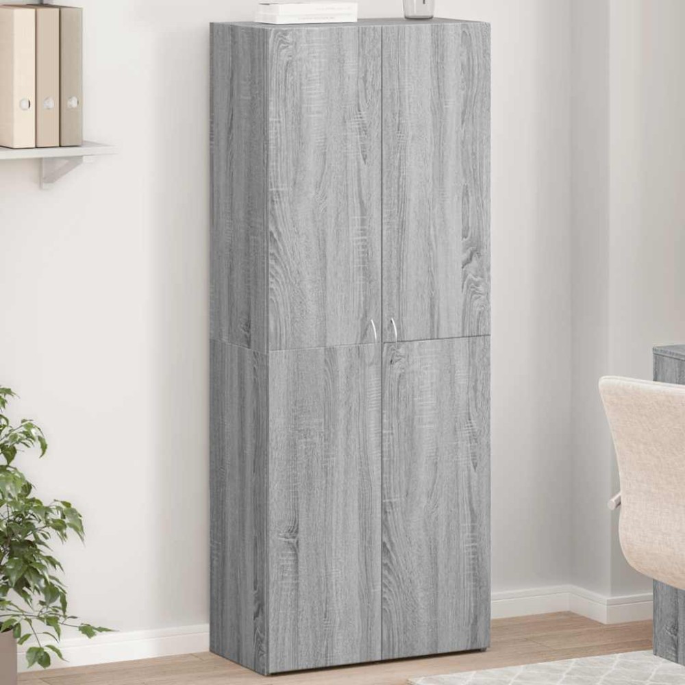 vidaXL Ντουλάπι Αρχειοθέτησης Γκρι Sonoma 60x32x153cm από Τεχνητό Ξύλο 1 τεμ. vidaXL Ντουλάπι Αρχειοθέτησης Γκρι Sonoma 60x32x153cm από Τεχνητό Ξύλο 1 τεμ.