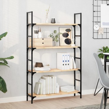 vidaXL Ράφι Πλωτό 80x20x2cm από Μασίφ Ξύλο Ακακίας χωρίς Επεξεργασία 1 τεμ.