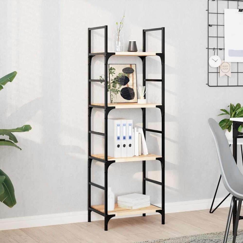 vidaXL Ράφια Πλωτά 4 τεμ. 40x30x2cm από Μασίφ Ξύλο Ακακίας