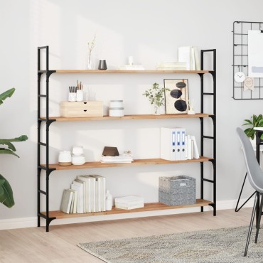 vidaXL Ράφι Πλωτό 120x20x2cm από Μασίφ Ξύλο Ακακίας με Φινίρισμα Λαδιού 1 τεμ.