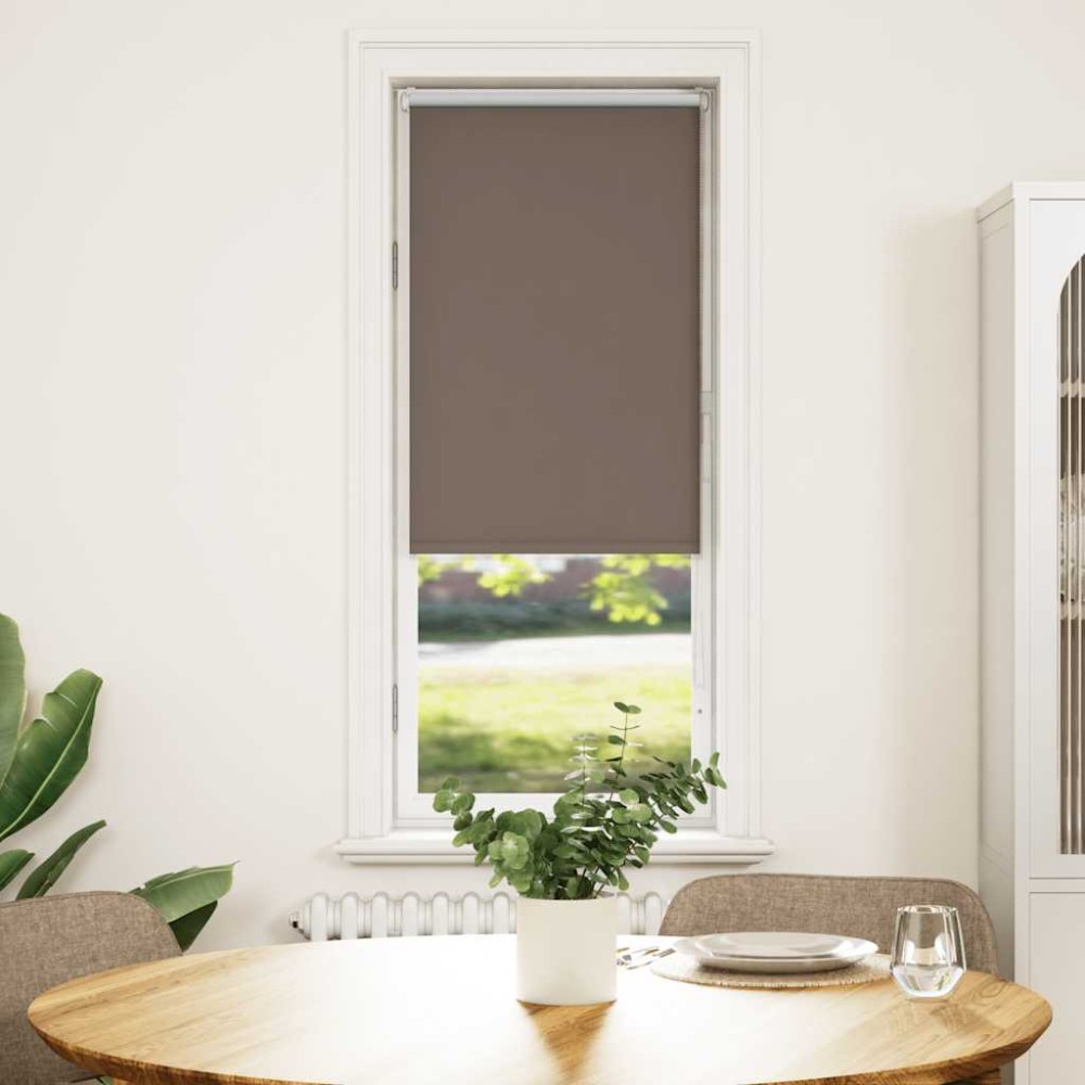 vidaXL Στόρι Συσκότισης Καφέ 50x175 εκ. Πλάτος Υφάσματος 45,7 εκ. Πολυεστέρας vidaXL Στόρι Συσκότισης Καφέ 50x175 εκ. Πλάτος Υφάσματος 45,7 εκ. Πολυεστέρας