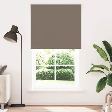 vidaXL Στόρι Συσκότισης Καφέ 130x210 εκ. Πλάτος Υφάσματος 126,6 εκ. Πολυεστέρας