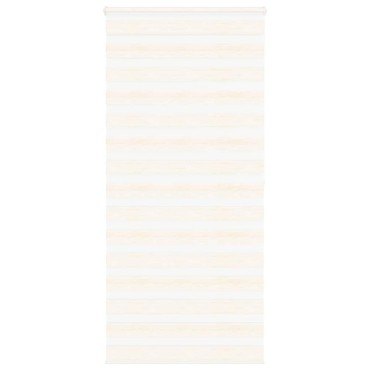 vidaXL Στόρι Ζέβρα Μάρμαρο Μπεζ 115x200 εκ. Πλάτος Υφάσματος 110,9 εκ. Πολυεστέρας