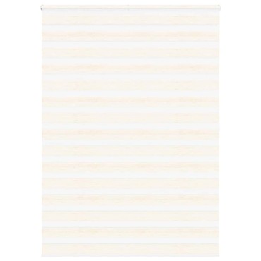 vidaXL Στόρι Ζέβρα Μάρμαρο Μπεζ 155x200 εκ. Πλάτος Υφάσματος 150,9 εκ. Πολυεστέρας