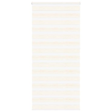 vidaXL Στόρι Ζέβρα Μάρμαρο Μπεζ 110x230 εκ. Πλάτος Υφάσματος 105,9 εκ. Πολυεστέρας
