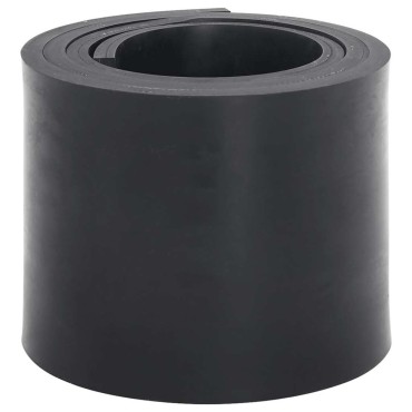 vidaXL Ελαστική Άκρη για Εκχιονιστικό Μαύρο 150x15x1 εκ.