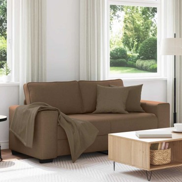 vidaXL Διθέσιος Καναπές Καφέ 180x77x82cm Ύφασμα