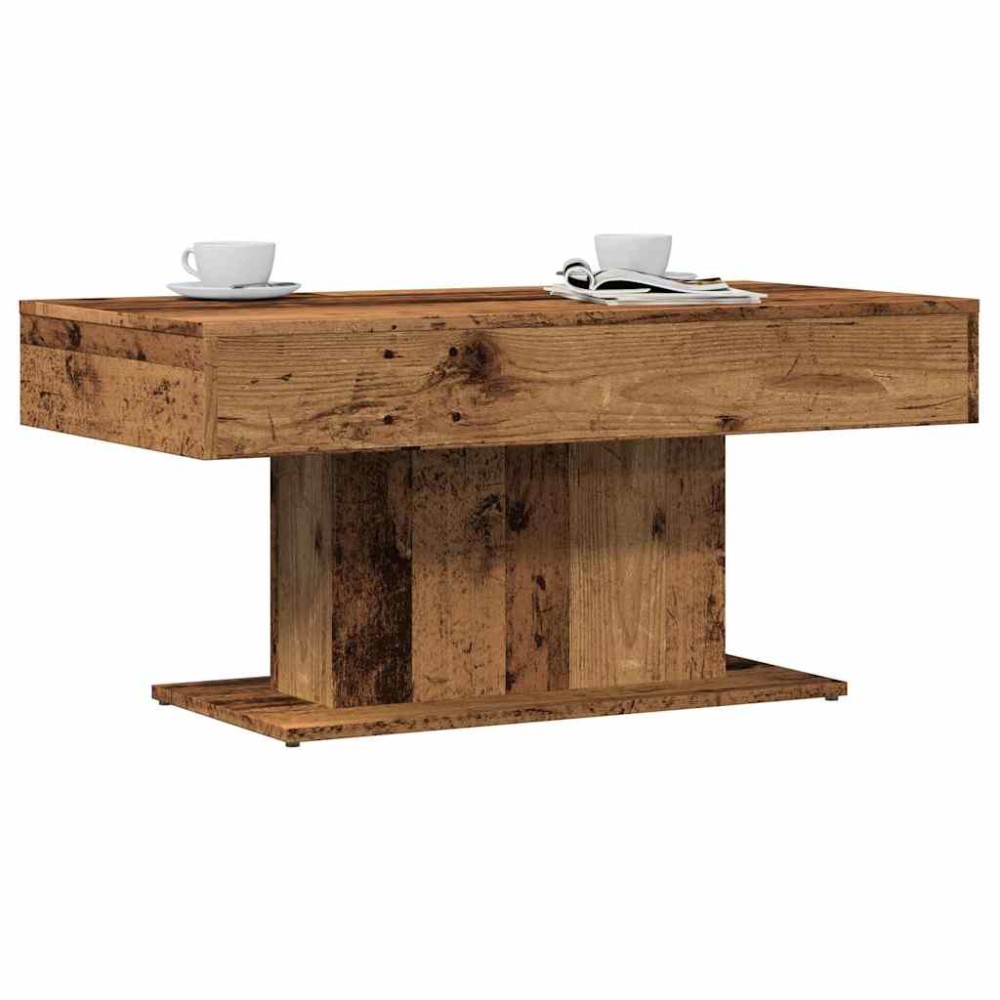 vidaXL Τραπεζάκι Σαλονιού από Παλιό Ξύλο 96x50x45cm από Τεχνητό Ξύλο 1 τεμ. vidaXL Τραπεζάκι Σαλονιού από Παλιό Ξύλο 96x50x45cm από Τεχνητό Ξύλο 1 τεμ.