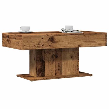vidaXL Τραπεζάκι Σαλονιού από Παλιό Ξύλο 96x50x45cm από Τεχνητό Ξύλο 1 τεμ.