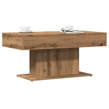 vidaXL Τραπεζάκι Σαλονιού Artisan Δρυς 96x50x45cm από Τεχνητό Ξύλο 1 τεμ.