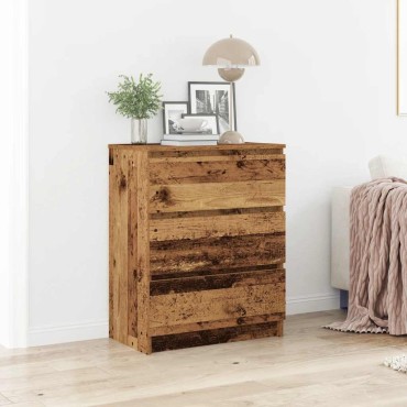 vidaXL Μπουφές από Παλιό Ξύλο 60x35x76cm από Τεχνητό Ξύλο 1 τεμ.