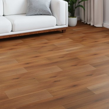 vidaXL Παρκέ δάπεδο Χρυσαφένιο Κίτρινο 101 x 20 x 0,8 εκ 15 τμχ.