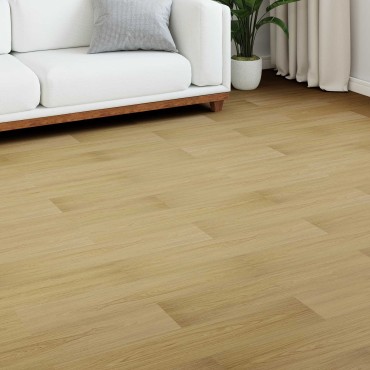 vidaXL Παρκέ δάπεδο Απαλή Κρέμα 101 x 20 x 0,8 εκ 15 τμχ.
