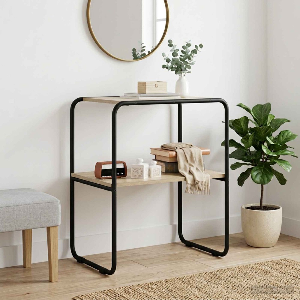vidaXL Τραπέζι κονσόλας Sonoma Δρυς 60x42,5x70 εκ