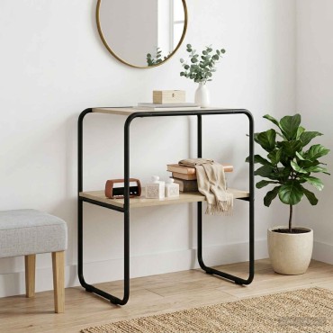 vidaXL Τραπέζι κονσόλας Sonoma Δρυς 60x42,5x70 εκ