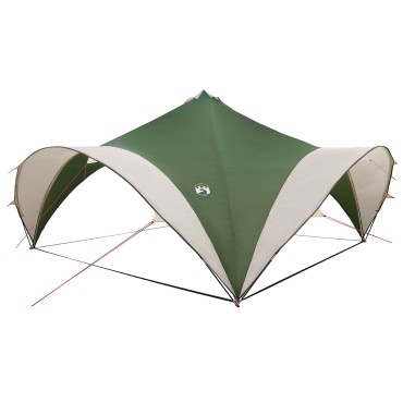 vidaXL Σκηνή Πάρτυ Πράσινο 500 x 500 x 350 εκ. Πολυεστέρας και Χάλυβας