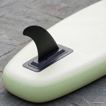 vidaXL Φιν SUP 3,5 x 18 x 21,5 εκ Νάιλον Μαύρο