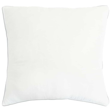 vidaXL Μαξιλάρι Λευκό 50 x 50 cm Ίνες μπαμπού