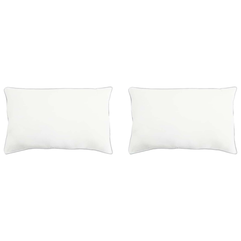 vidaXL Μαξιλάρι 2 τμχ. 40 x 80 cm Ίνες μπαμπού Λευκό