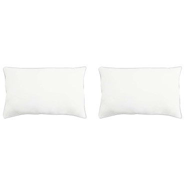 vidaXL Μαξιλάρι 2 τμχ. 60 x 80 cm Ίνες μπαμπού Λευκό