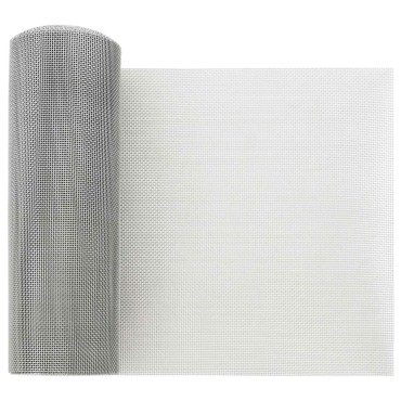 vidaXL Πλέγμα Οθόνης 20x2000cm 20 Mesh Ανοξείδωτο Ατσάλι 201 Ασημί