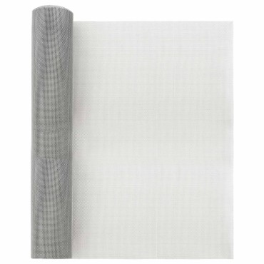 vidaXL Πλέγμα Οθόνης 40x2000cm 20 Mesh Ανοξείδωτο Ατσάλι 201 Ασημί
