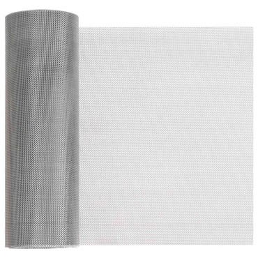 vidaXL Πλέγμα Οθόνης 20x2000cm 30 Mesh Ανοξείδωτο Ατσάλι 201 Ασημί