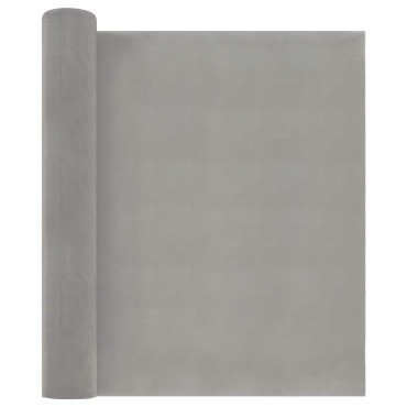 vidaXL Πλέγμα Οθόνης 40x500cm 120 Mesh Ανοξείδωτο Ατσάλι 201 Ασημί
