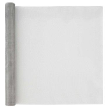 vidaXL Πλέγμα Οθόνης 80x1000cm 18 mesh Ανοξείδωτο Ατσάλι 304 Ασημί