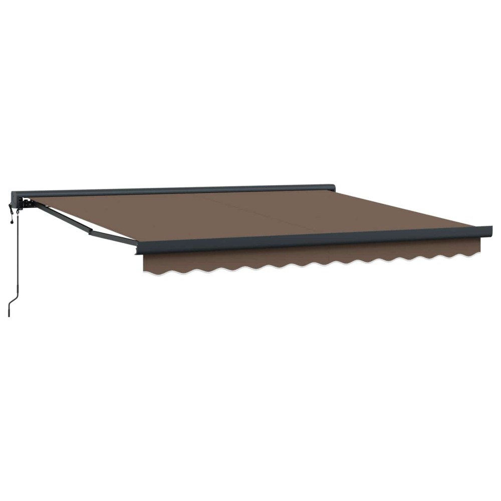 vidaXL Αναδιπλούμενη τέντα Taupe 300 x 250 εκ Ύφασμα και Μέταλλο