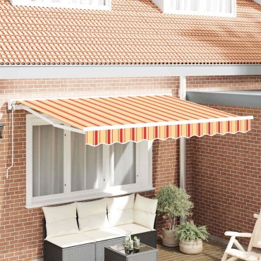 vidaXL Σκελετός Τέντας Πολύχρωμο 250 x 200 cm
