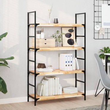 vidaXL Ράφια Πλωτά 3 τεμ. 80x30x4cm από Μασίφ Ξύλο Ακακίας χωρίς Επεξεργασία