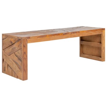vidaXL Έπιπλο Τηλεόρασης 110x60x38cm από Μασίφ Ξύλο Teak