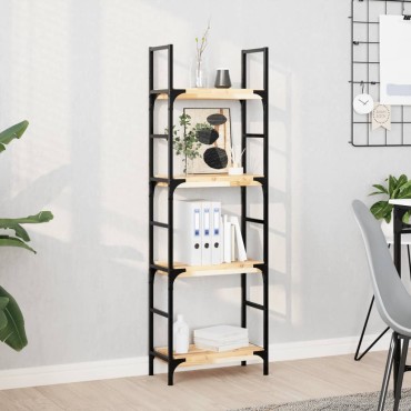vidaXL Ράφια Πλωτά 3 τεμ. 60x20x4cm από Μασίφ Ξύλο Ακακίας χωρίς Επεξεργασία