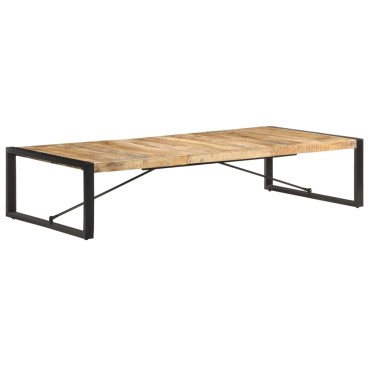 vidaXL Τραπεζάκι Σαλονιού 180x90x40cm Ακατέργαστο Ξύλο Μάνγκο 1 τεμ.