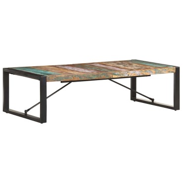vidaXL Τραπεζάκι Σαλονιού 140x70x40cm Μασίφ Ανακυκλωμένο Ξύλο 1 τεμ.
