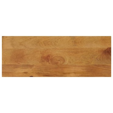 vidaXL Επιφάνεια Τραπεζιού Ορθογώνια 70x30x2,5cm από Μασίφ Ξύλο Μάνγκο 1 τεμ.