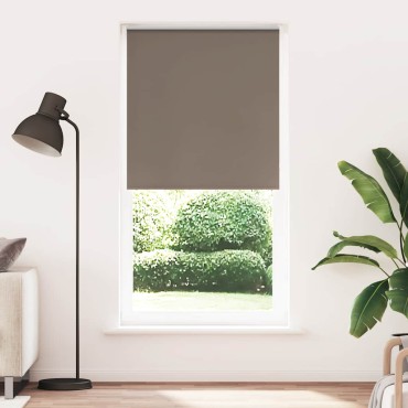 vidaXL Στόρι Συσκότισης Καφέ 95x230 εκ. Πλάτος Υφάσματος 90,7 εκ. Πολυεστέρας