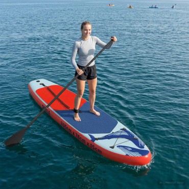 vidaXL Φουσκωτή σανίδα SUP SCYLLA 305 x 76 x 15 cm Μπλε για