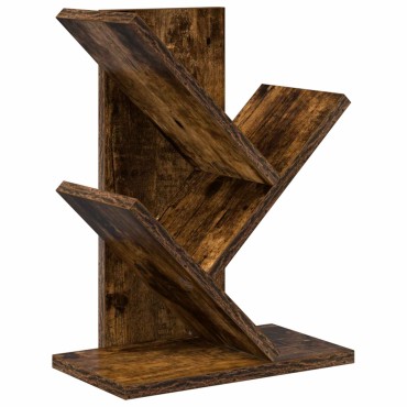 vidaXL Ράφι Δέντρων 3-Επιπέδων 30x18x40cm Επεξεργασμένο Ξύλο 1 τεμ.