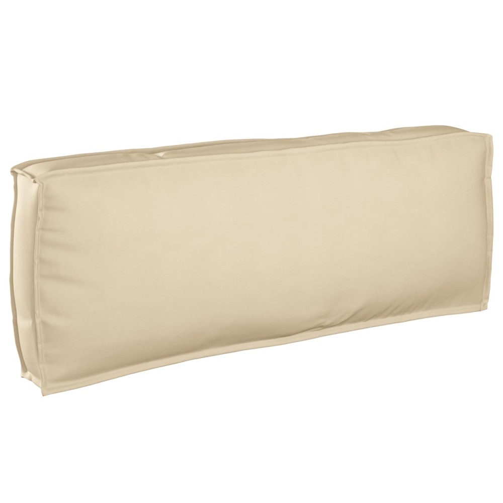 vidaXL Μαξιλάρι Μπεζ 120x40x12cm Ύφασμα Όξφορντ