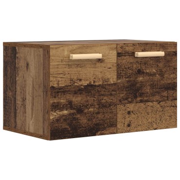 vidaXL Ντουλάπα Τοίχου Παλαιωμένο ξύλο 60x36,5x35cm 1 τεμ.