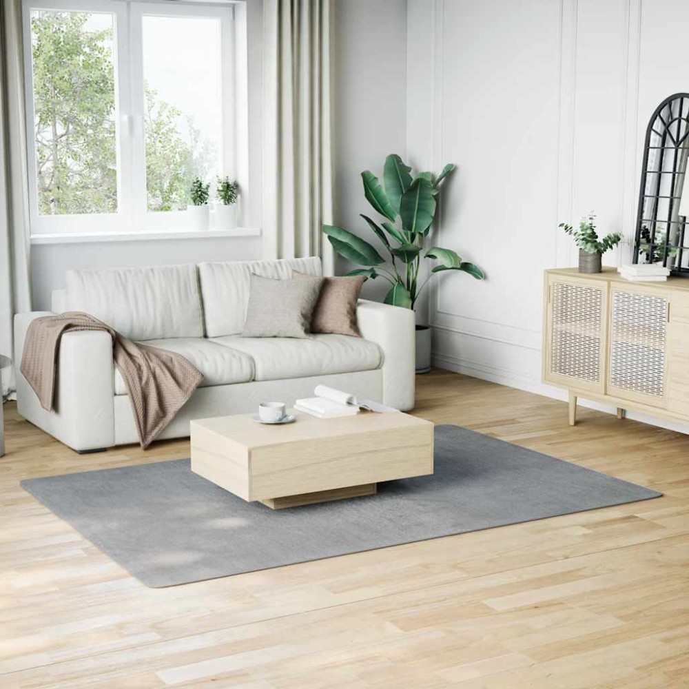 vidaXL Χαλί Πλενόμενο Μαλακό Shaggy Γκρι 160x230cm Αντιολισθητικό