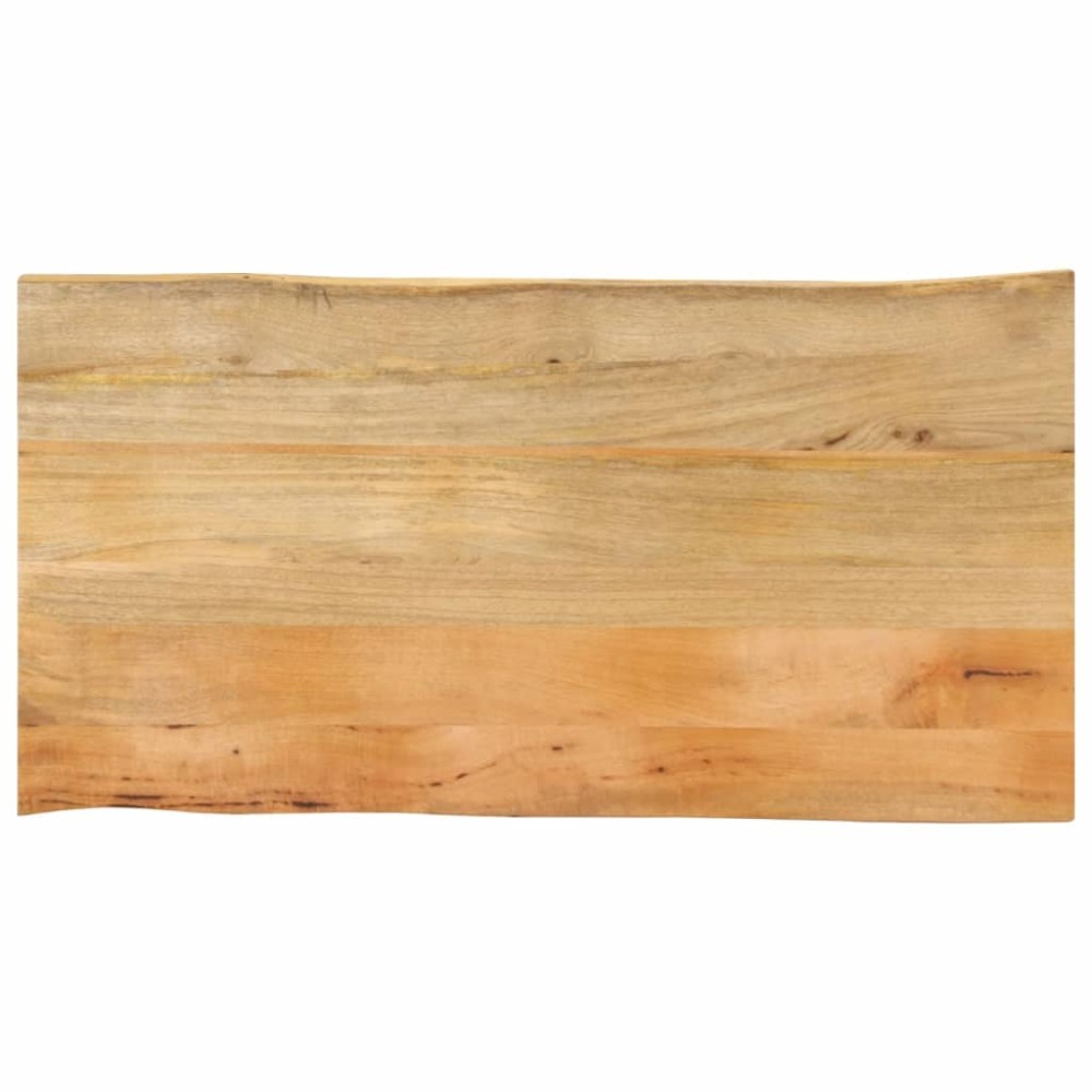 vidaXL Επιφάνεια Τραπεζιού 100x60x2,5cm Live Edge Μασίφ Ξύλο Μάνγκο 1 τεμ. vidaXL Επιφάνεια Τραπεζιού 100x60x2,5cm Live Edge Μασίφ Ξύλο Μάνγκο 1 τεμ.