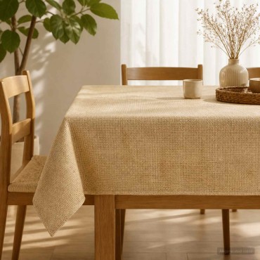 vidaXL Τραβέρσα από γιούτα Φυσικό 140 x 140 cm 100% Γιούτα Τοσσά