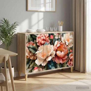 vidaXL Πλαϊνό γραφείο BORNE Sonoma 102x33x75cm 1 τεμ.