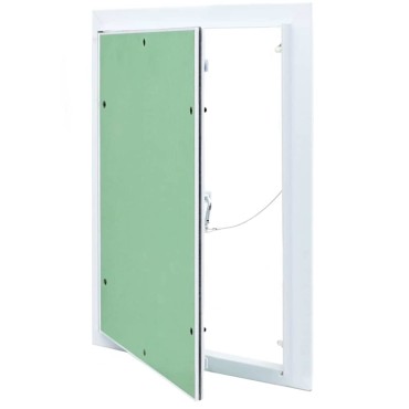 vidaXL Πάνελ Πρόσβασης Πράσινο και Ασημί 35 x 45 εκ