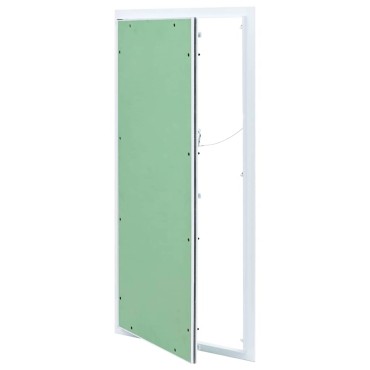 vidaXL Πάνελ Πρόσβασης Πράσινο και Ασημί 45 x 85 εκ